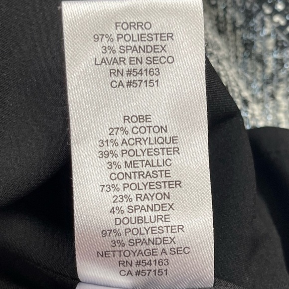 Jessica Simpson Dress Womens 0 Grey Marled Tweed Colorblock Fit and Flare Skater - Picture 11 of 11